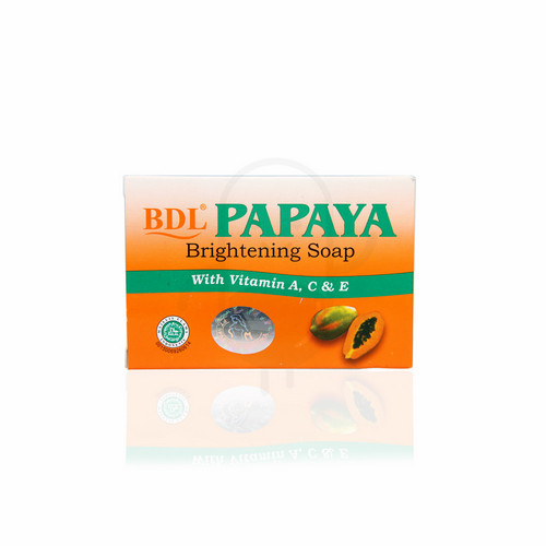 BDL PAPAYA WHITENING SOAP BOX 135 GRAM